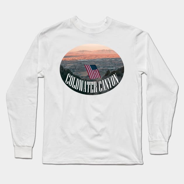 Coldwater Canyon Utah Long Sleeve T-Shirt by stermitkermit